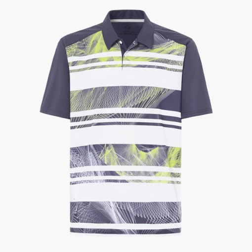 Oakley Aero Stripe Mashie Golf Polo Shirt 3 Oakley Aero Stripe Mashie Golf Polo Shirt