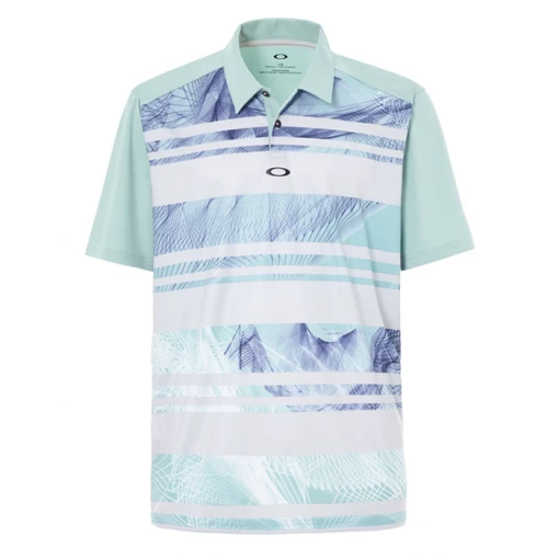 Oakley Aero Stripe Mashie Golf Polo Shirt 4 Oakley Aero Stripe Mashie Golf Polo Shirt - Image 2