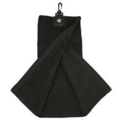Masters Tri-Fold Towel Black