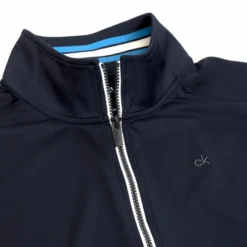 Calvin Klein Orbit Half Zip -Golf Clubs Shop C9464NVY BLU8 510x510 1