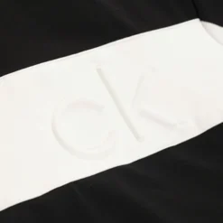 Calvin Klein Embossed Half Zip -Golf Clubs Shop C9500BLK WHT8 510x510 1