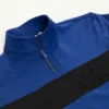 Calvin Klein Embossed Half Zip -Golf Clubs Shop C9500BLU BLK7 510x510 1