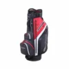 MacGregor Golf MacGregor 15 Series Water Resistant 10" Cart Bag -Golf Clubs Shop MACBAG149 RED GREY 510x510 1