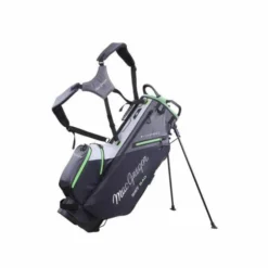 MacGregor Golf MacGregor 7 Series Water Resistant 9.5" Stand Bag -Golf Clubs Shop MACBAG151 BLACK GREY 510x510 1