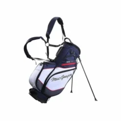 MacGregor Golf MacGregor MAC 7.0 9.5" Stand Bag -Golf Clubs Shop MACBAG155 Navy White Red 510x510 1