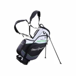 MacGregor Golf MacGregor MAC 7.0 9.5" Stand Bag -Golf Clubs Shop MACBAG155 Silver Black Green 510x510 1