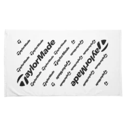 TaylorMade Golf Tour Towel White