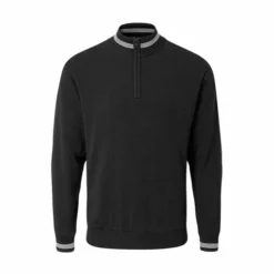 Stuburt Mens Arctic Lined Sweater -Golf Clubs Shop SBKNT1226 Black 1 510x510 1