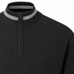 Stuburt Mens Arctic Lined Sweater -Golf Clubs Shop SBKNT1226 Black 2 510x510 1