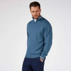 Stuburt Mens Arctic Lined Sweater -Golf Clubs Shop SBKNT1226 Model 4 510x510 1