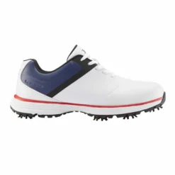 Stuburt PCT II DRI-Back Waterproof Spiked Golf Shoes -Golf Clubs Shop SBSHU1125 PCT II WHITE NAVY 510x510 1