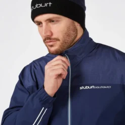 Stuburt Mens Evolution PCT Waterproof Suit -Golf Clubs Shop SBSUIT1192 model 3 510x510 1
