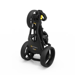 PowaKaddy Twinline 5 Push Golf Trolley -Golf Clubs Shop TL5 FOLDED ANGLED MATT BLACK 510x510 1