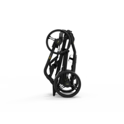 PowaKaddy Twinline 5 Push Golf Trolley -Golf Clubs Shop TL5 FOLDED SIDE MATT BLACK 1 510x510 1