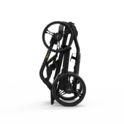 PowaKaddy Twinline 5 Push Golf Trolley -Golf Clubs Shop TL5 FOLDED SIDE MATT BLACK 510x287 1
