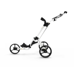 PowaKaddy Twinline 5 Push Golf Trolley -Golf Clubs Shop TL5 YELLOW WHITE OPEN SIDE 1 510x510 1
