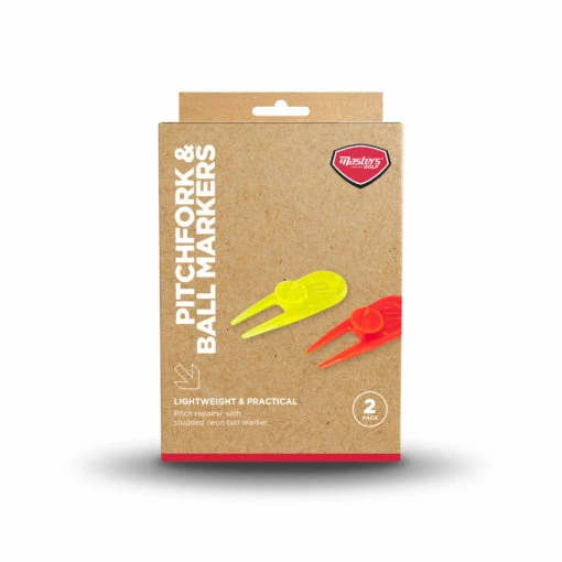 Masters Neon PitchFork & Ball Markers X 2 4 Masters Neon PitchFork & Ball Markers X 2 - Image 2